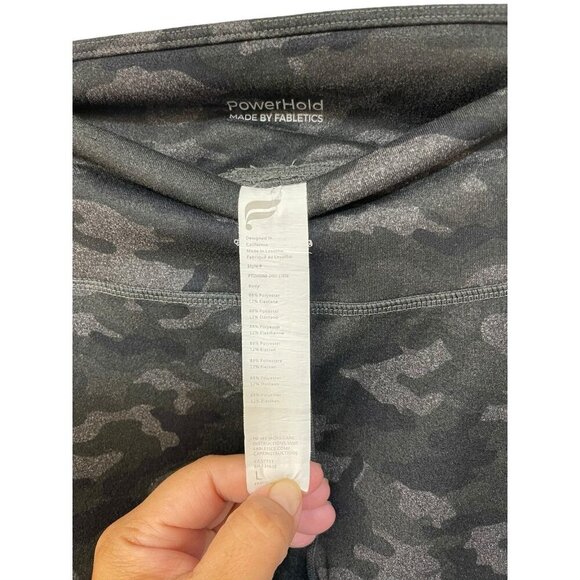 Fabletics Original Powerhold Leggings Camo Size Large - Picture 2 of 4